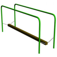 Колода підвісна, спортивний елемент для ігрового майданчика